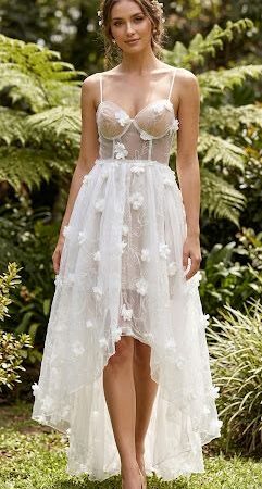 VESTIDO BLANCO CAMPESINO