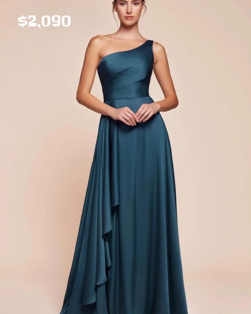 Vestido en Satin
